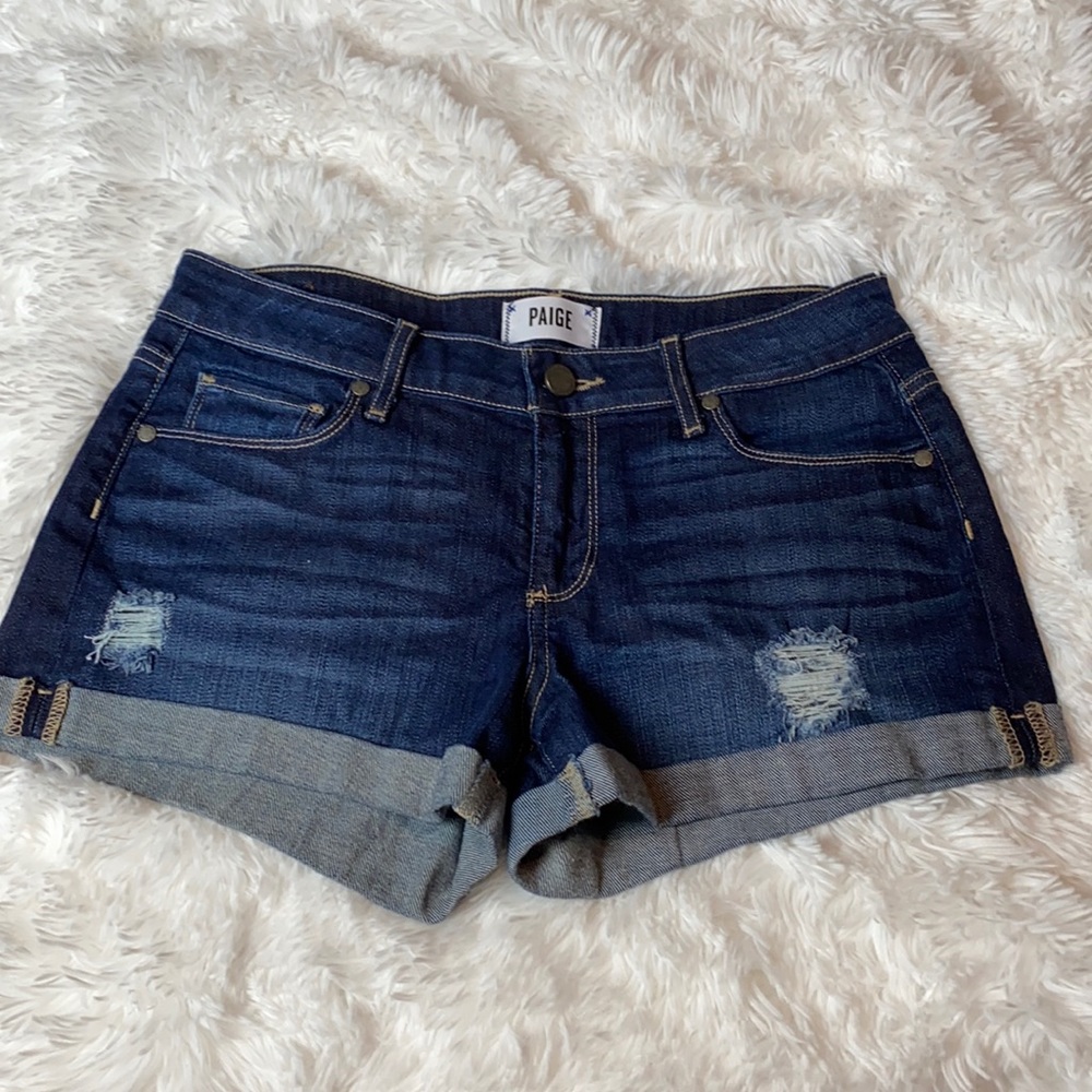 LIKE NEW PAIGE DENIM SHORTS JIMMY JIMMY SHORT